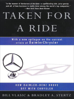 cover image of Taken for a Ride